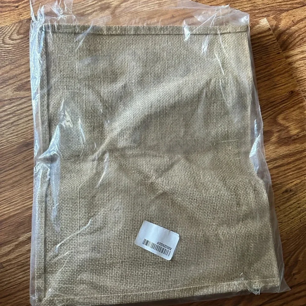 🆕 Burlap Tote Bag